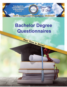 Bachelor degrees